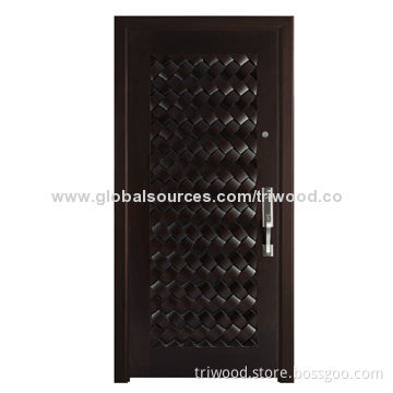 Exterior Door with Timber Core and Steel Veneer, Welcomed Customizations